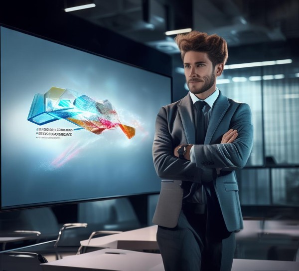 动态商务人演示PPT，企业形象与竞争力的完美结合